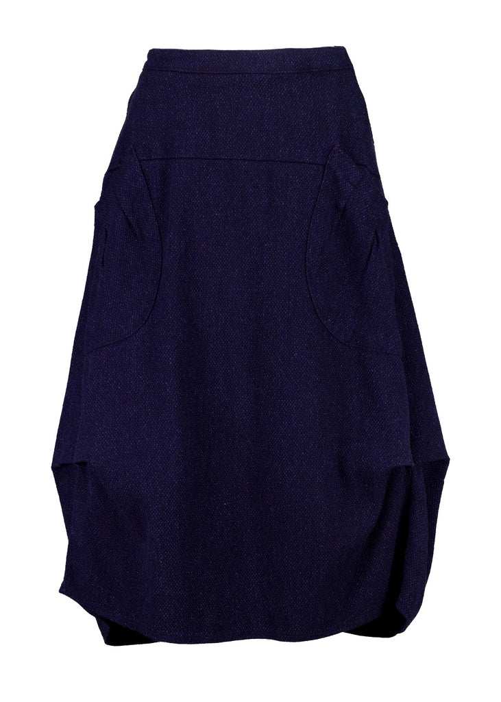 Olga de Polga indigo Milwaukee Foundry Skirt. Front