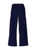 Olga de Polga Navy Pants in soft, fine cord. Back