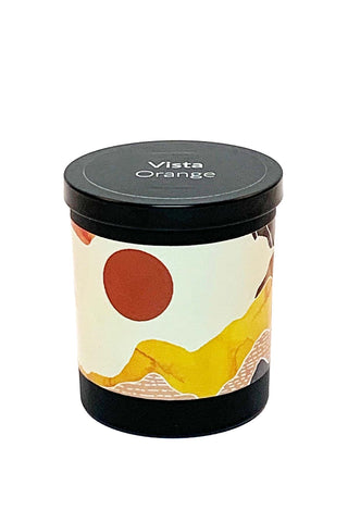 Vista Orange Candle – Rose Incense, Amber, Smoked Orris + Narcissus
