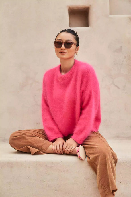 Angora 2025 sweater pink