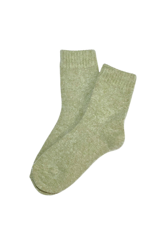 Olga de Polga Sage angora blend socks