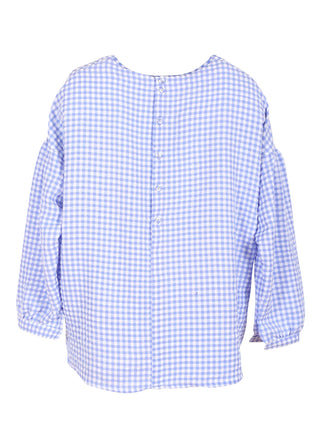 Olga de Polga Suzanna Marrakesh Blouse in Powder Blue, light blue. 