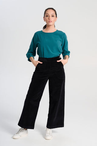 Rhea Chemise Teal in Tencel