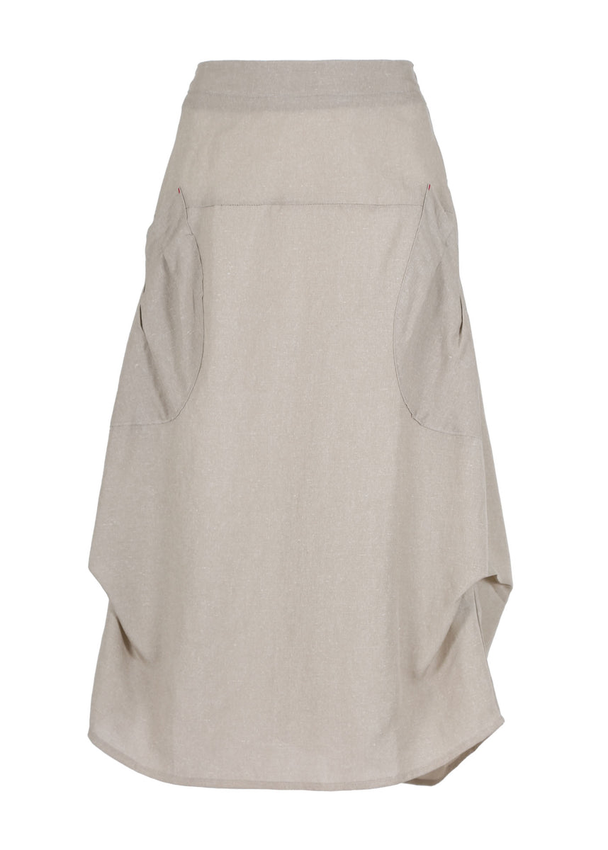 Milwaukee Luminary Skirt Wheat in Linen Blend – Olga de Polga