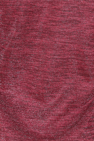 Lucy Lurex Top Pink in Metallic Polyester