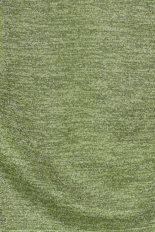 Lucy Lurex Top Green in Metallic Polyester