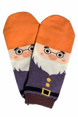 Olga De Polga Aiko the Gnome Orange Socks
