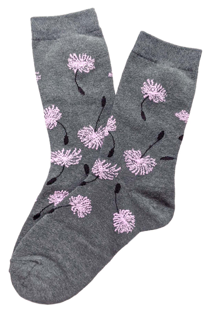 Olga de Polga Grey Dandelion socks