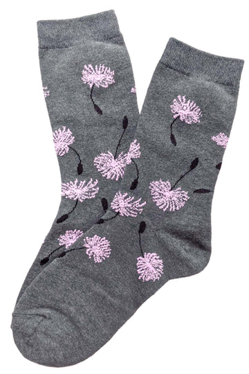 Olga de Polga Grey Dandelion socks
