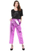 Isla Metallic Pants Pink