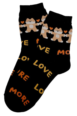 Love More Socks - Bear