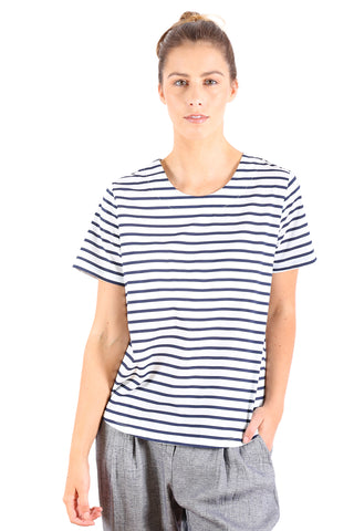 Rotterdam Top in Seersucker