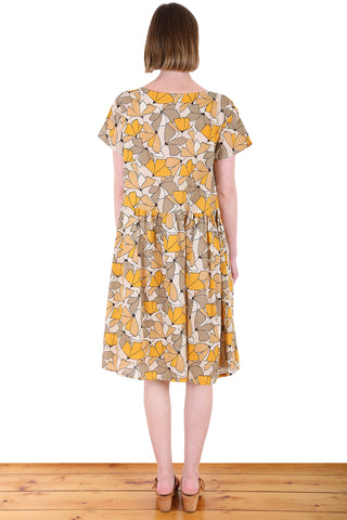 Sunnyside Up Drop Waist Dress in Seersucker