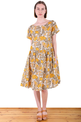 Sunnyside Up Drop Waist Dress in Seersucker