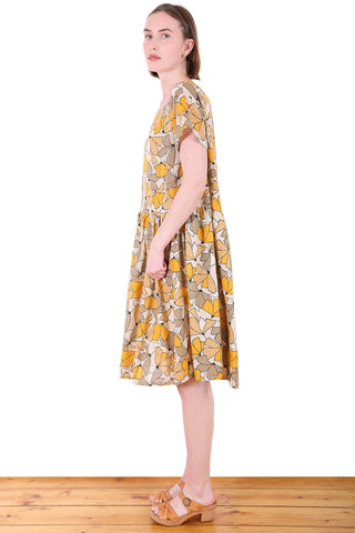 Sunnyside Up Drop Waist Dress in Seersucker
