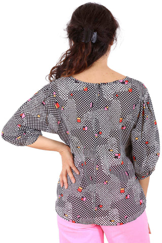 Vera Blouse in Seersucker
