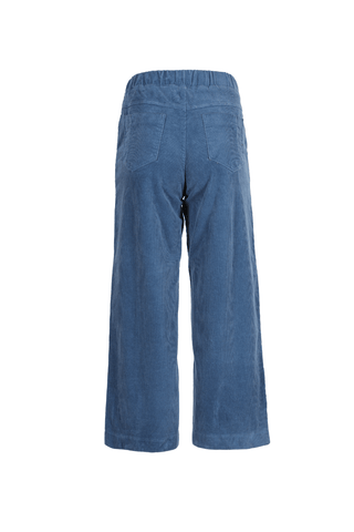 Our Betsy style features unique button detailing on the side to give our classic Peggy cords a twist.  The cord gives the style a more tactile appearance and adds an architectural element with the texture and heavier drape. Super comfortable with moderate stretch and an elasticised back.