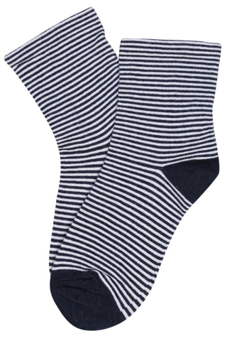 Striped Sailor Socks Navy