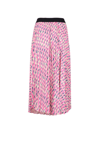 Ibiza Pleat Skirt Watermelon