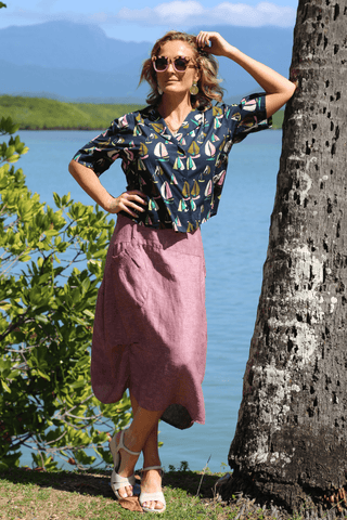 Regatta Chemise Femme Deep Sea Blue