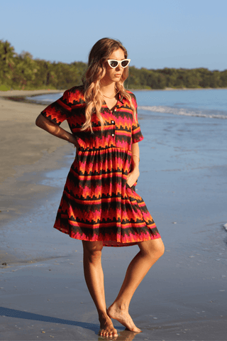 RazzaMatazz Villa Drop Waist Dress